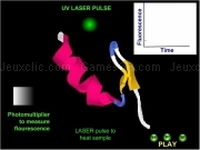 Play Uv laser pulse