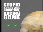 Play Stupid space age shooting racing game