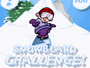 Play Snow board challenge
