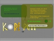 Play Kore putt