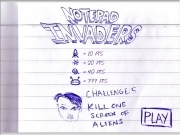 Play Notepad invaders