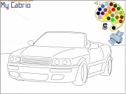 Play My cabrio coloring