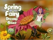 Play Spring fairy dressup game