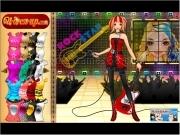 Play Rock star dressup 2