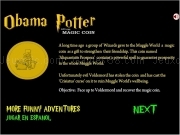 Play Obama potter and the magic coin