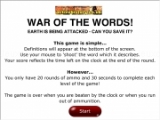 Play War of the words