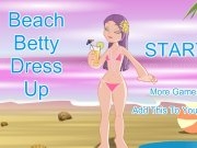 Play Beach betty dressup