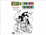 Play Felix mush room coloring
