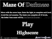 Play Maze of darkness