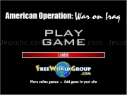 Play American operation - war on iraq