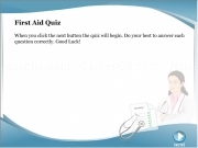 Play First aid quiz