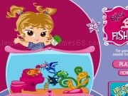 Play Bratz babys fish tank