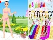 Play Princess and little dog dress up game