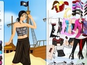 Play Pirate girl dress up game