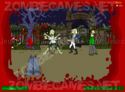 Play The simpsons zombie game