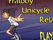 Play Frat boy unicycle relay