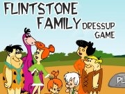 Play Flintstone family dressup