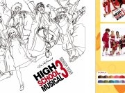 Play High school musical coloring