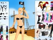Play Pirate girl dress up
