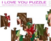 Play I love you puzzle
