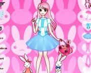 Play Bunny girl dress up game
