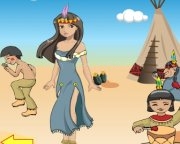 Play American indian girl game
