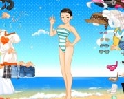 Play After beach dress up game