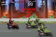 Play Power rangers moto race