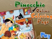 Play Pinocchio Online Coloring