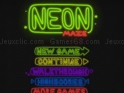 Play Neon maze