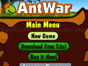 Play Antwar rpg flash game