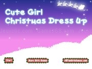 Play Cute girl christmas dress up