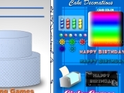 Play Decorate birthday cake