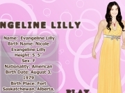 Play Evangeline lilly dress up game