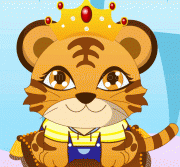 Play Baby tiger dressup
