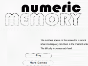 Play Numeric memory