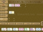 Play Mexican train dominoes