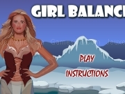 Play Game girl balancing