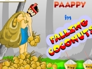 Play Game paappy in falling coconuts