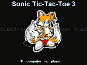 Play Sonic tic tac toe
