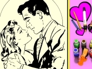 Play Coloring Book Kiss