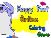 Play Happy Feet Online Coloring Game
