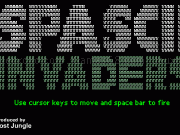 Play SpASCII invaders