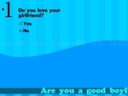 Play Are you a good boyfriend