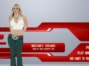 Play Britney spears dressup game