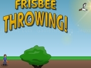 Play Frisbee throwing