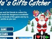 Play Santas gifts catcher