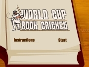 Play World cup book cricket