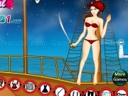 Play Pirate girl dressup