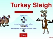 Play Turkey sleigh